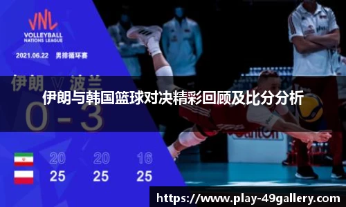 伊朗与韩国篮球对决精彩回顾及比分分析